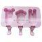 Cute Animals Print Silicone Ice Cream Mold