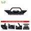 J40-3 Front Bumper High Quality Truck Bull Bars Front Bumper Bull Bar With Light Fit For Jeep W rangler JK 07-17