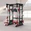 gym equipment fitness lat pulldown low row ASJ-S114 multi functional trainer smith machine
