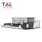 T&L Brand pipe and sheet Fiber laser cutting machine with shuttle table
