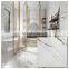 white marble look ceramic vitrifed floor tiles