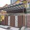 external modern outdoor motor sliding metal driveway steel grill matting gates modern design for sale