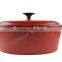 Color enamel coating cast iron pot
