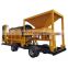 China mobile wood chips sifter screen and small compost organic fertilizer sieving machine