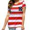 2021 new design printed T shirt ladies