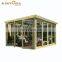 Client Specification Modern Free Standing Glasshouse Building Glass Sun Room Heavy Duty Conservatory Sunroom