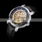 Utime Genuine Leather 10ATM Waterproof Automatic Luminous Mechanical Wristwatch Men Skeleton Mechanical Watch  U0029G