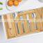 Expandable Adjustable Bamboo Wooden Cutlery Drawer Organizer Cutlery Tray