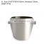 High Productivity Floor Standing Customised Beer Gold Wine 2L Metal Stainless Steel Ice Bucket