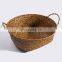 wholesale african vegetable small  home  laundry rope gifts woven rattan gift fruit picnic storage baskets