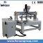 China suppliers New 4 head woodworking cnc rout/ cnc router engraving machine for guitar, furniture, aluminum