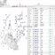 708-1L-00800 PC1250-8R PC1250SP-8 Main Pump PC1250-8 PC1250LC-8 Hydraulic Pump 708-2H-00440