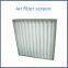 Air filter screen primary effect plate air filter