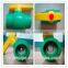 ppr pipe fittings All plastic ball valve with steel ball or copper ball