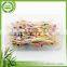 2016 Cheaper first Choice quality double-prong bamboo fruit picks
