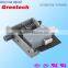 Snap action door latching micro switches