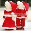 Plush Couple Christmas Teddy Bear/Wedding Teddy Bear Wearing Christmas Dress