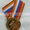 custom high quality sports medal with real gold plating