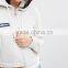 Wholesale fleece design pocket new style own logo zipper cheap price 80cotton 20 polyester crop hoodies