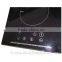 Chinese supplier black vitro double built in ceramic hob in electric stove