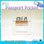 Custom Passport Sleeves/covers With Round Thumb Notch
