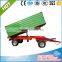 2T farm dump trailer, tractor tipping trailer,