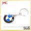 Metal Material and car racing keychain