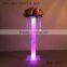 New design LED lighting crystal and acrylic flower stand party and wedding decorations supplies in guangzhou (MCP-072)