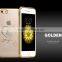 Ultra Thin Metal Bumper Ex Frame With Heart Diamond Decorative Back Cover Cell Phone Cases for Iphone6 6plus 5s