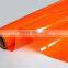 orange color self adhesive window film solid decorative window film