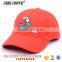 red cheap baseball cap,red baseball cap with embroidery,red baseball cap