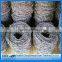 2mm electro galvanized barbed wire/y shaped fence with barbed wire/electro galvanized barbed wire
