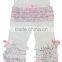 Lovely Pink Fancy Flare triple ruffle Pants for girls