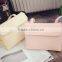 Newest girls solid color triangle pattern girls pu chain strap shoulder bag
