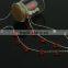 New Design Fashion Metal Noble Gold Crystal Stone Elastic Hair Band for Ladies