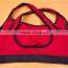 Womens new padded top athletic vest custom fit gym sports bra