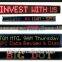 TOP bright Red&Green color text sign