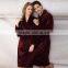 Autumn Winter New Flannel Robes Lovers Sleepwear Women Men Warm Dressing Gown Bathrobe Coral Fleece Robe Femme Camison Mujer