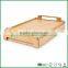 Bamboo layered serving tray