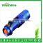 waterproof flashlight zoomable mini flashlight 3 modes emergency flashlight for outdoor camping use by 3*AA or 14500 battery