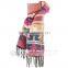 custom woven 100% acrylic printed voile scarf
