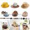 Fashion women straw hat for sale foldable sunscreen beach cap