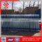 Anping factory high quality galvanized steel garrison fence