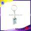 High Quality Easy to Pull Buckle Anti-silve Metal Key Chain for Souvenir