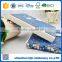 Promotion magnetic closure notebook printiing artificial blue orchids for gifts