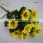 silk flower gerbera flower 11pcs branches small flower bushes petals