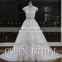 New Arrive Cap Sleeve Appliqued Lace Sequins Beaded Waist Long Train Wholesale Wedding Dresses