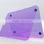 1.0 mm thin design PC case for MacBook 12/13/15 inch case, High precise case for macbook 12/13/15 inch