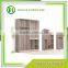 Shouguang factory bedroom mdf wardrobe pvc almirah wood wardrobe design
