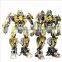 Bumblebee robot 3d paper model toy cardboard puzzle